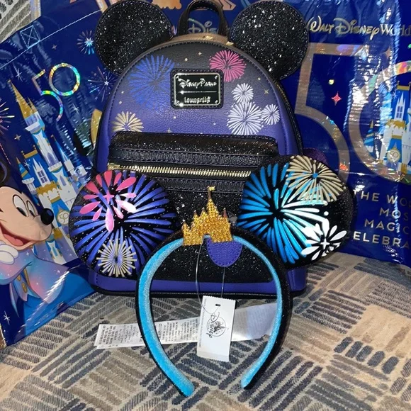 Disney | Bags | Disney Parks Loungfly Backpack With Matching  display picture 1